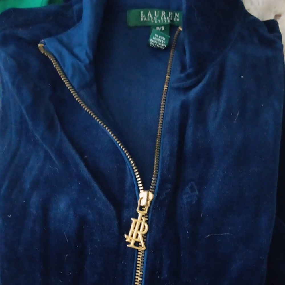 Lauren Ralph Lauren Navy Track Pants